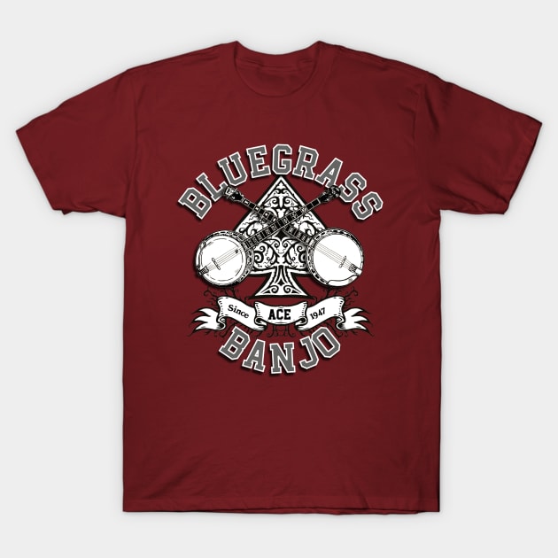 BLUEGRASS ACE T-Shirt by Armadillo Hat